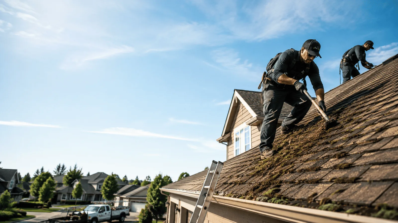 Roof Moss Removal in Clyde, OH near me